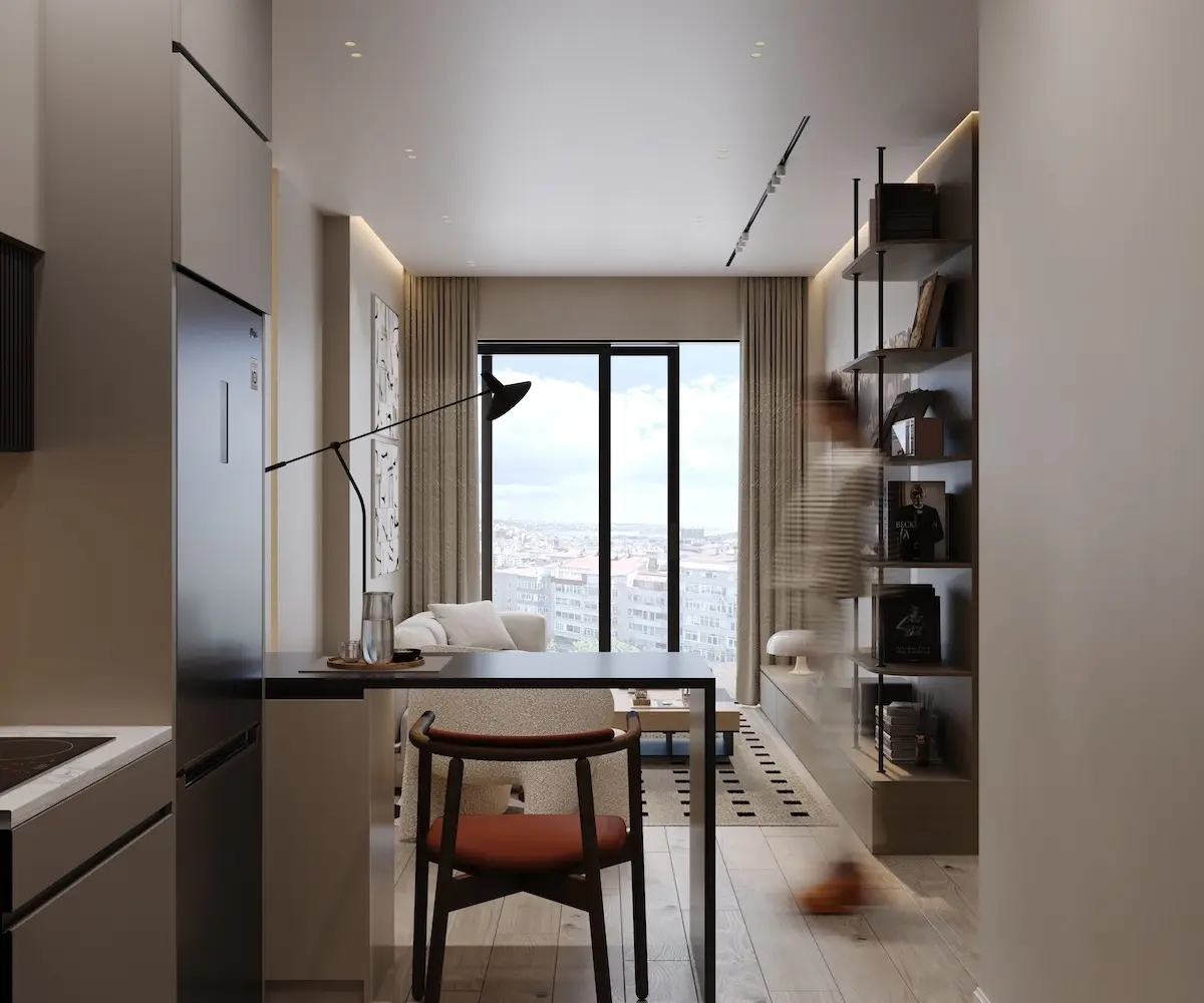 Fitted kitchen